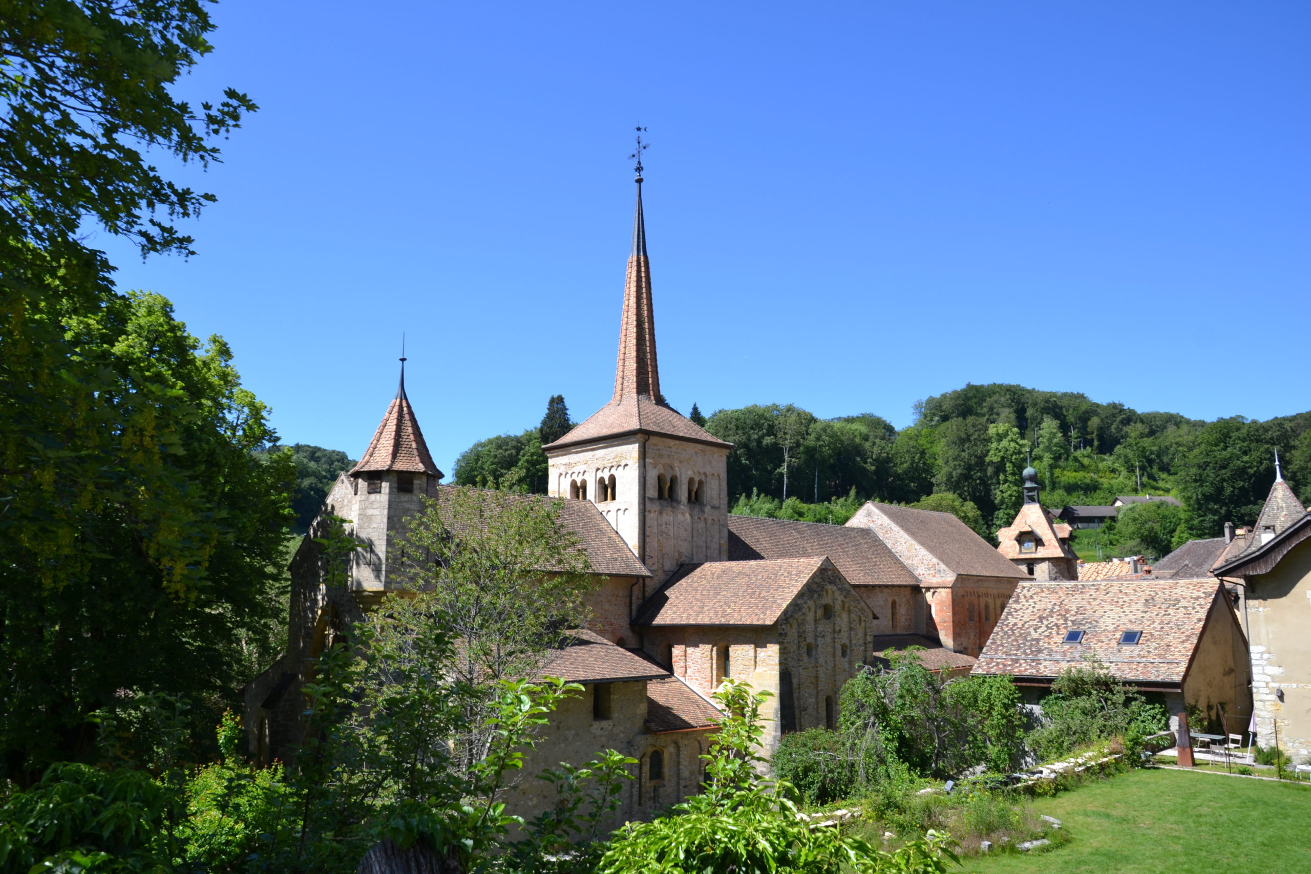 Le clocher du temple